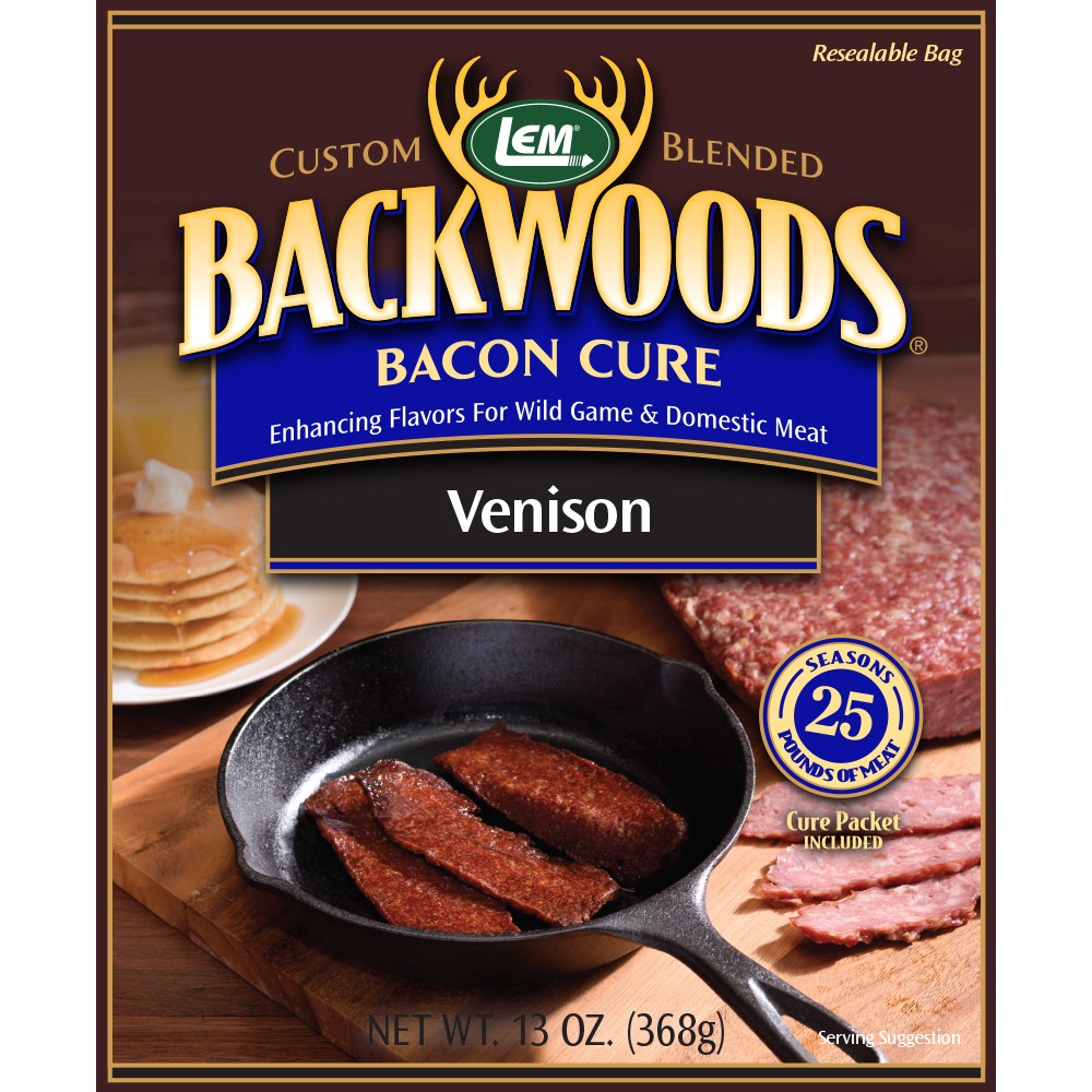 Smoked Venison Bacon